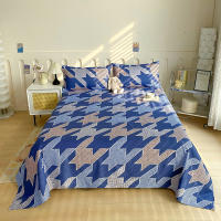Sábanas de Cama Planas con Estampado de Flor Roja Tamaño de Cama Doble - details 21