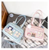 Bolso de bebé transparente suave para niña estudiante, bolso de hombro pequeño, bolso cuadrado, bolso de mensajero bidimensional - details 48
