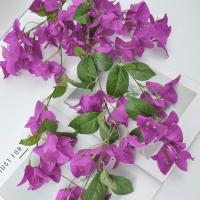 Bougainvillea Multicolor, flor Artificial, accesorios DIY, enredadera Floral realista, pétalos de seda, hojas verdes, flor falsa - details 9