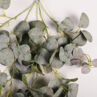 75cm hoja de eucalipto Artificial vid elegante hecho a mano hiedra guirnaldas para colgar en la pared plantas falsas de tacto Real jardín interior al aire libre - details 2