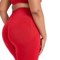 Mallas ajustadas sin costuras para mujer, pantalones de Yoga de entrenamiento, trajes suaves de cintura alta, ropa deportiva de Fitness, novedad - details 8
