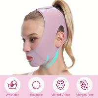 Cinturón de Seda de Hielo Ultra Delgado y Transpirable Máscara de Elevación Reutilizable para Mujeres y Hombres Cuidado de la Mandíbula - details 0