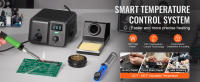 SucceBuy Estación de soldadura de hierro, kit de estación de soldadura con pantalla digital de 70 W, 122 ° F-932 ° Control de temperatura F y transformador incorporado - details 2
