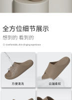 Patrón de cuero zapatillas de alta gama de las mujeres de verano nuevo hogar interior zapatillas frescas baño simple sandalias de baño desgaste exterior de los hombres - details 1