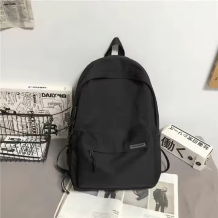 Mochila de Viaje Grande Capacidad Estilo Japonés Casual Material de Nylon de Alta Gama - 1