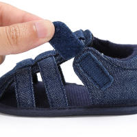 Sandalias De Verano Para Bebé Niño Casual Antideslizantes Cuero Suela De Goma Tallas Para Niños De 3 a 18 Meses - details 21