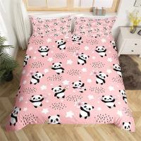 Juego de Ropa de Cama con Elefante y Flores para Bebé Animal de Dibujos Animados Lindo Cubierta de Edredón de Giraffe para Niñas y Niños - details 14