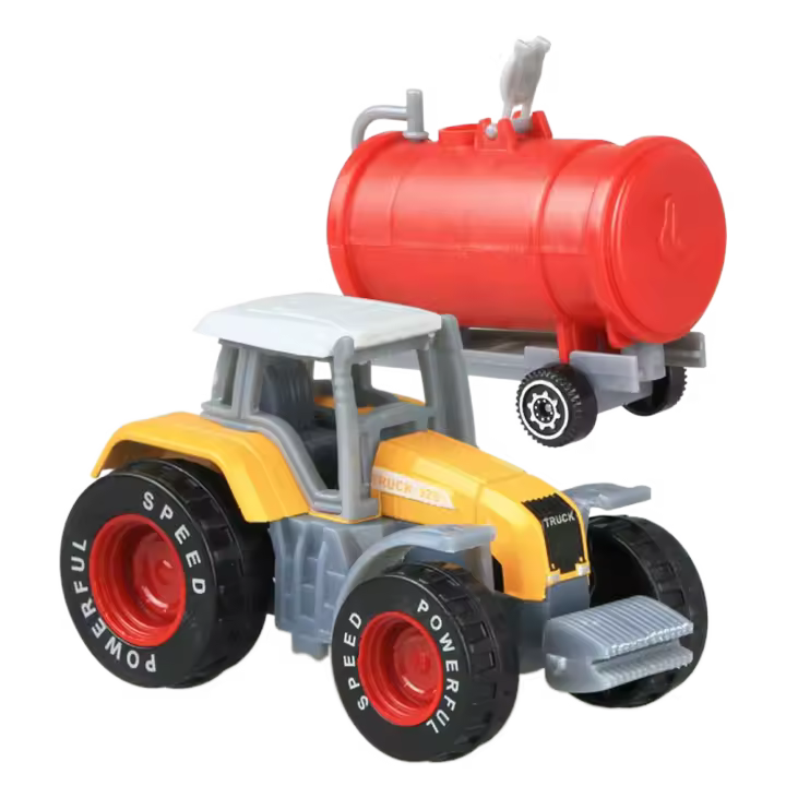 Tractor de juguete educativo, excavadora de construcción, modelos de Bulldozer, modelo de coche, juguetes de ingeniería, modelo de coche, Tractor de juguete, vehículo agrícola - 1