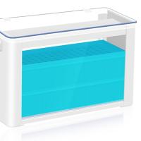 Filtro de oxígeno para acuario colgante, multifunción silencioso] filtro para pecera, práctica caja de filtro de cortina de agua 3 en 1 para pecera - details 5