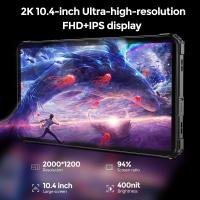 FOSSiBOT DT1 Lite Tableta resistente Android 13, MT8788 Octa-core 2.0GHz, pantalla IPS FHD de 10.4 pulgadas 2000x1200 2K, 4GB de RAM 64GB de ROM, resistente al agua, polvo y golpes, cámara de 13MP+5MP - details 1
