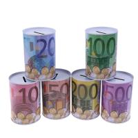 Caja de ahorro de dinero, alcancía, tanque de almacenamiento de borde liso, caja de monedas para niños, juguetes educativos tempranos - details 2