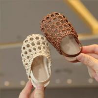 Sandalias de bebé niña 1 2-3 años zapatos de bebé de verano niño princesa hueco transpirable antideslizante suela suave zapatos de niño - details 1