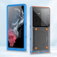 Funda de teléfono de buceo IP68 para iPhone 16 15 Samsung S24 Ultra S23 FE A55 Note 20 Xiaomi 14 Huawei P50 Pro, Caja impermeable subacuática - details 9