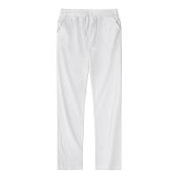 Pantalones de Lino y Algodón para Hombre Novedad de Otoño, Transpirables de Color Sólido, Ropa de Calle Deportiva S-3XL - details 3