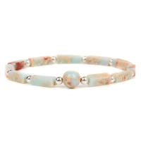 Pulsera de Cuarzo Amatista Natural para Mujer - Joyería y Bisutería Elegante, Cristal Cuadrado, Regalo de Moda con Encanto, Lujo Discreto - details 4