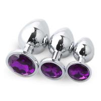 Juego de 3 Juguetes Analés de Metal Diversión Adulta para Mujeres/Hombres/Parejas - details 15