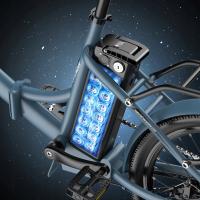 FAFREES F20 Light Bicicleta Eléctrica Plegable,Motor de 250W, Batería de 36V 14.5Ah, Pantalla LCD,Pneumáticos de 20*1,95 pulgadas,Velocidad Máxima de 25km/h,SHIMANO de 7 Velocidades,Frenos de Disco Mecánicos,Rojo - details 3
