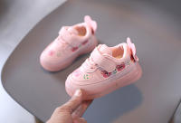 Zapatos Para Niños Y Niñas Con LED Brillo Suave Antideslizantes Suela De Goma Cuero PU Zapatos Casuales Transpirables Para Otoño - details 3