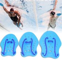 Guantes de buceo para deportes acuáticos de estilo libre para niños y adultos, manoplas de mano con cincha, aletas de entrenamiento, paletas de natación, paletas de mano para nadar - details 3