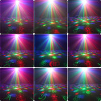 ESHINY 60 Patterns Battery DJ Disco Light Party R&G Laser Projector RGB LED Magic Ball Bar Dance Room Stage Effect Lamp USB F2N6 - details 10