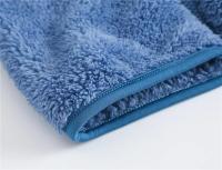 Abrigo con capucha de lana para niños, abrigo con cremallera de color sólido, ropa de invierno para niños - details 9
