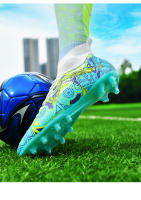 Botas de fútbol FG/TF para hombre, zapatos de fútbol para niños, tacos de entrenamiento antideslizantes para hierba, zapatillas de fútbol, calzado deportivo Unisex - details 25