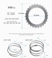 Ruedas de Bicicleta Ratchet Star SL 54 Dientes para DT 36T 54T 60T 64T Kit de Servicio de Hub Bicicleta Suiza MTB Hub Gear - details 4