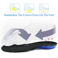 Plantillas de gel de silicona para zapatos ortopédicos, almohadilla para zapatos deportivos, absorción de impacto, soporte para arco - details 3