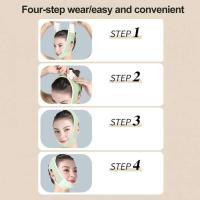 Correa de estiramiento facial para mujer, cinta estable, reductor de papada transpirable, venta de escultura facial de belleza - details 31
