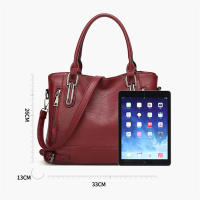 Bolso Bandolera de Cuero PU para Mujer, Bolso de Hombro informal, Bolso de mano de Gran Capacidad - details 6