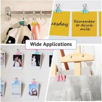 Mini clips para carpetas, 60 piezas, tamaño pequeño para el hogar, la escuela y la oficina - details 5