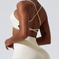 Sujetador deportivo Sexy y cómodo para mujer, Top de gimnasio, ropa de entrenamiento de yoga, ropa interior deportiva elástica para mujer, sujetador de yoga cruzado en la espalda, tops deportivos mujer gimnasio, - details 25