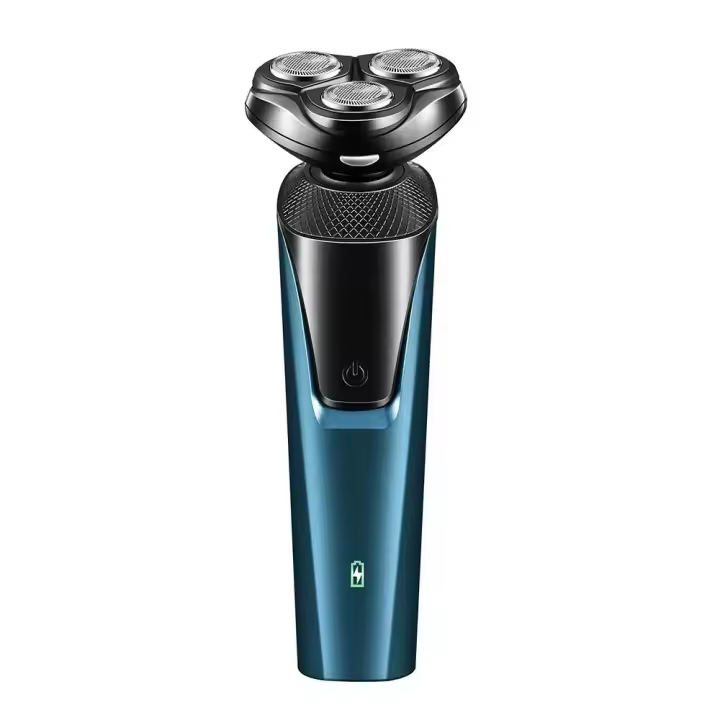Maquinillas de afeitar eléctricas para hombres, maquinillas de afeitar para hombres - Maquinillas de afeitar eléctricas desmontables de triple cabezal Cortapelos de viaje, afeitadora de barba - 1