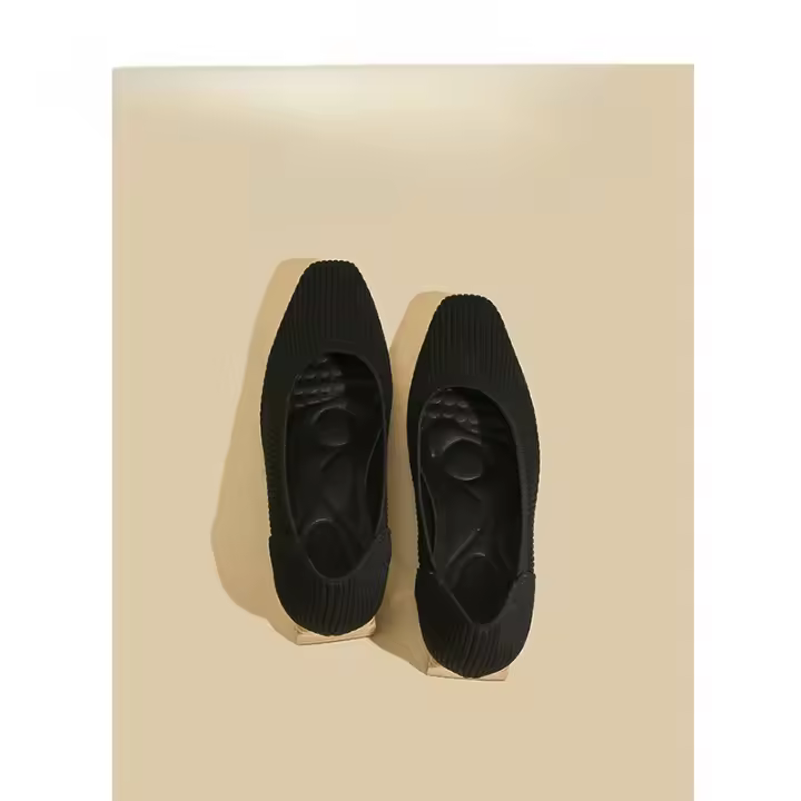 Zapatos de Muganza Tejidos Transpirables con Tacón Grueso Pisa Fuerte esta Primavera - 1