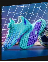 Zapatos de fútbol de marca para niños, botas de fútbol antideslizantes, tacos para niños y niñas, zapatillas de deporte para césped, calzado deportivo de entrenamiento atlético al aire libre - details 12