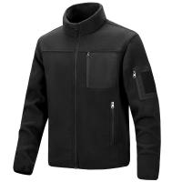 Chaqueta de hombre con cuello polar, abrigo casual con múltiples bolsillos, chaquetas cómodas y elegantes - details 4