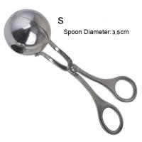 Herramienta de fabricación de bolas de carne, Clip de acero inoxidable, cuchara moldeadora de bolas redondas - details 14