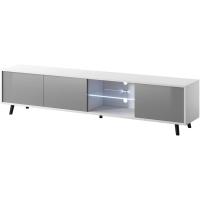Mueble TV - 175 cm Ancho - Roble wotan - iluminación LED a Pilas - details 4