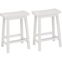 2 taburetes de cocina de madera maciza, taburete de bar, silla de comedor, fácil montaje, moderno, 74 cm de alto, - details 4