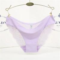 Bragas sexis de encaje para mujer, bragas transpirables de algodón sin costuras, calzoncillos transparentes para niñas, ropa interior de marca de talla grande, 1 pieza - details 10