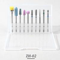 Fresas de diamante de calidad para manicura, máquina eléctrica para limpiar cutículas de los pies, herramienta de pulido de uñas, 10 piezas - details 2