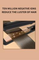 Yusen-plancha alisadora de pelo de cerámica negra, herramientas de estilismo para salón de moda, plancha rizadora profesional - details 3
