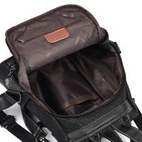 Mochila antirobo de cuero para Mujer, bolsos escolares de gran capacidad, bolsos de viaje, diseñador de lujo, moda - details 4