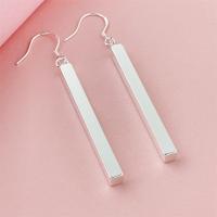 Pendientes de estrella de cinco puntas de Plata de Ley , joyería de moda, regalos de fiesta de navidad - details 51