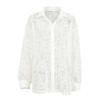 Blusa elegante de mujer con mangas largas Moda vacía para - details 5
