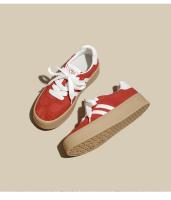 Zapatillas de Entrenamiento Alemanas Gruesas Versátiles con Cordones de Suela Plana Altura Pequeña - details 20