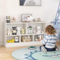 Libro de Madera de Gran Capacidad con 5 Compartimentos Mueble de Dormitorio Salón Guardería - details 6