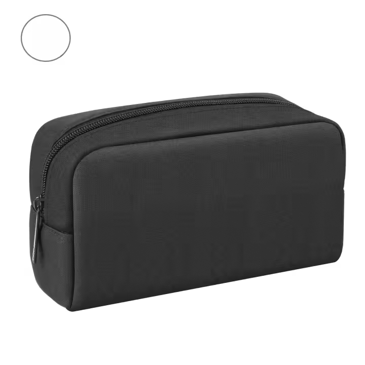 HAWEEL Bolsa de almacenamiento organizadora electrónica para cargador, banco de energía, cables, mouse, auriculares, tamaño: S (negro) - 1