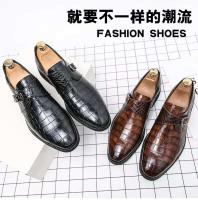 2023 nuevos zapatos de cuero formales de alta calidad para hombres de talla grande, zapatos casuales - details 2