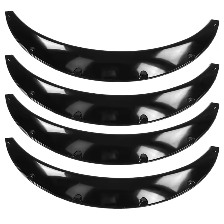 Guardabarros delantero y trasero Flexible para coche, arcos de rueda de Cuerpo Extra ancho, Universal, 4 piezas, 850mm, 33,5 pulgadas - 1